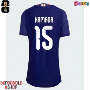 Japan Daichi Kamada #15 Hjemmebanetrøje Dame VM 2026 Kort ærmer